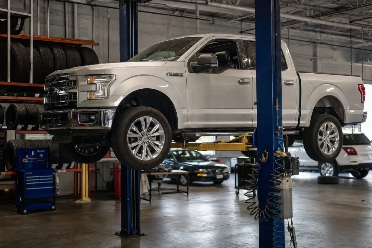 2016 Ford F-150 Lariat serviced at Riverside Automotive