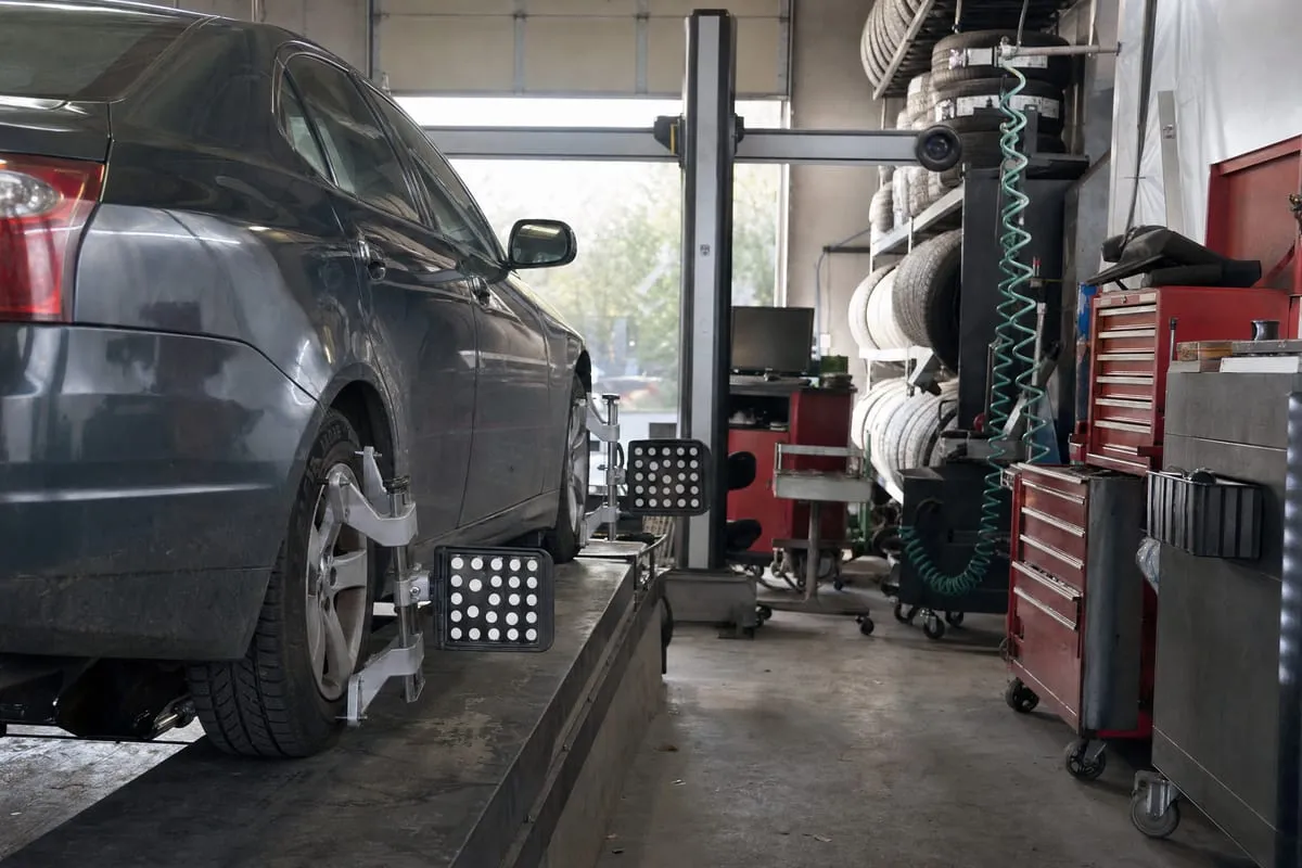 Wheel Alignment at Riverside Automotive
